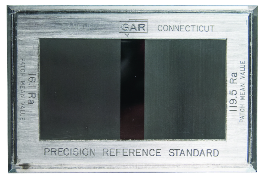 roughness standard with stylus check