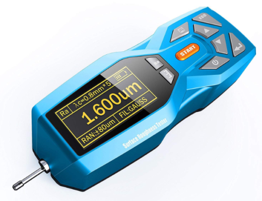 This surface roughness tester is sold through Amazon industrial