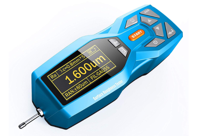 This surface roughness tester is sold through Amazon industrial